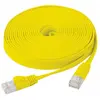 Fröhlich + walter Cordon RJ45 plat categorie 6 U/FTP snagless jaune - 10 m