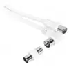 Konektikpc Cordon antenne TV Male Femelle - 5m