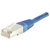 Connect Câble Réseau - GENERIQUE - Cordon RJ45 CAT. 5e U/UTP 0,5m Bleu 853932