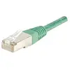 Connect Câble Réseau - GENERIQUE - Cordon RJ45 CAT. 5e U/UTP 0,5m Vert 853922