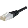 DEXLAN Cordon RJ45 catégorie 6A F/UTP noir - 0,3 m