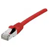 Mcad connect 5 m en cuivre RJ45 Cat. 6 A F/UTP LSZH Snagless Patch Cord   Rouge