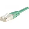CUC CONNECT 0,50 m Cuivre/Aluminium RJ45 Cat. 6 F/UTP Patch Cordon   Vert