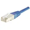 Connect Générique ecf-852540 câble de réseau bleu 0,15 m cat6 f/utp (ftp)