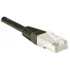 Dexlan Câble de raccordement CCA Cat6 RJ45 UTP 3 m - Noir