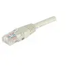 Dexlan Câble RJ45 - UTP CAT6 - 5m - Gris - Conducteurs CCAW - Garantie 15 ans