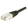 Dexlan CONNECT 0,15 m Cuivre/Aluminium RJ45 Cat. 5e F/UTP Patch Cordon   Noir