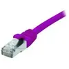 Dexlan CONNECT 15m Cordon Patch Full Cuivre RJ45 Cat.6 F/UTP LSZH Snagless - Violet