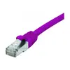 Dexlan CONNECT 0.50 m en cuivre RJ45 Cat. 6 F/UTP LSZH Snagless Patch Cord   Violet
