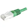 EXC Générique ecf-856920 câble de réseau vert 15 m cat6 s/ftp (s-stp)