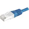 Cordon RJ45 patch SSTP CAT 6 Bleu - 2,00 m