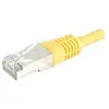 Dexlan CONNECT 20 m Full Cuivre RJ45 Cat. 6 a S/FTP Cordon Patch   Jaune