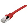 DEXLAN Cordon RJ45 catégorie 6A S/FTP LSOH snagless rouge - 1 m