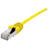 Fröhlich + walter Dexlan 858707 câble de réseau jaune 0,3 m cat6a s/ftp (s-stp)