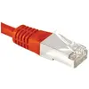 Dexlan Cordon Patch RJ45 - CONNECT - Cat. 6 - 15 m - Cuivre - F/UTP - Rouge