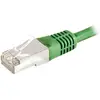 CONNECT 20 m Full Cuivre RJ45 Cat. 6 a Cordon Patch F/UTP   Vert
