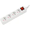 Dexlan Exertis Connect - Multiprise 4 prises blanches + inter 0.80 m (DEX-808565)