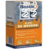 BOSTIK Blanc de Meudon - Naturel- Idéal Pour Argenterie, Vitres et Miroirs - Boîte De 1kg