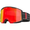 Masque de ski Cébé STORMER (BLACK/RED | BLACK RED FLASH REVO | CAT.3) ...