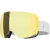 Masque de ski Cébé CLOUD3 (WHITE | GOLD FLASH REVO | CAT.3) Mixte