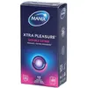 MANIX Xtra pleasure - Préservatifs double extase x12