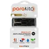 PARAKITO Bracelet Anti moustiques Adulte noir à motif tube