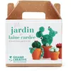 Graines Créatives Kit en laine cardée - Jardin