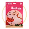 Graines Créatives Kit broderie visage line art