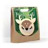 Kit punch needle - GRAINES CREATIVES - Biche - 24x14x36cm - Matériaux mixtes beige