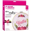 Graine Creative Kit Tambour a Broder Sirene en Bois
