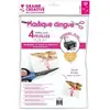 Graine Créative Plastique Dingue Imprimable A4 21 x 29.7 cm 4 pcs Blanc
