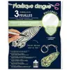 Graine Créative Pochette 3 feuilles Plastique Dingue Phosporescent