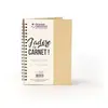 Graines Creatives Carnet kraft à spirales - Papier noir - 18 x 13 cm