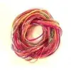 GRAINE CREATIVE Scoubidous - Sans phtalates - 12 fils pailletés - Rose - Pour enfants