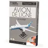 GRAINE CREATIVE ON A TOUS DU TALENT Maquette avion de ligne à construire soi-même