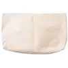 Trousse plate en coton - 19x29cm - Blanc - Graine créative