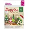 GRAINE CREATIVE ON A TOUS DU TALENT 3 bougies pour bûche de Noël à faire soi-même