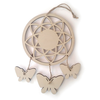 Attrape-rêve Papillon en bois - Graine créative Marron