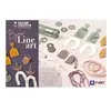 Fimo Coffret DIY bijoux Line Art en pâte polymère