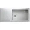 Evier 1 grand bac 1  gouttoir en inox OPUS