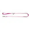 Martin Sellier Laisse Pois pour chien coloris rose - S