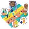 Jeu d'éveil Ludi Coffret d'activité Tapis Quille Formes