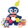 Coffret jouets de bain Pingouin BLEU Ludi