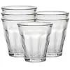 Duralex Lot De 6 - Verre À Eau 13 Cl En Verre Trempé Résistant Transparent