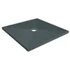 Lazer Receveur à carreler 900x900x40mm PANODUR CLASSIC trou central - - 340100