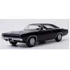 Norev - Voiture Dodge Charger 1968 Noir taille unique