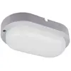 Crealys - Hublot led Extérieur Ovale 12W 4000K IP54 Gris