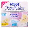 Picot Mon 1er Dessert Sans Lait Banane +6m Lot de 4 x 100g