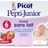 Picot Mon 1er Dessert sans Lait Fraise +6m 4 x 100g