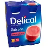 Delical Boisson HP HC Lactée saveur fruits rouges lot de 4x200ml